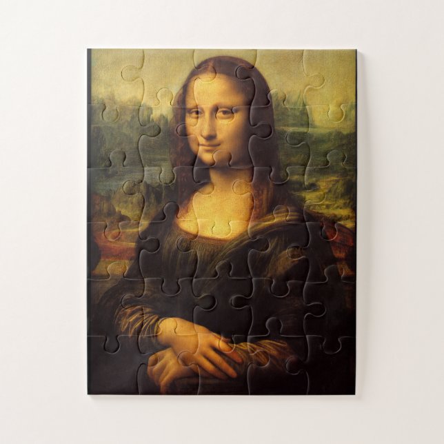 MONA LISA EASY JIGSAW QUEBRA-CABEÇA (Vertical)