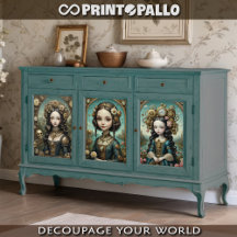 Mona Lisa na versão de boneca steampunk