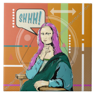 Mona Lisa pop art