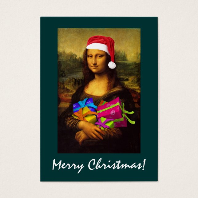 Mona Lisa Santa Claus (Frente)