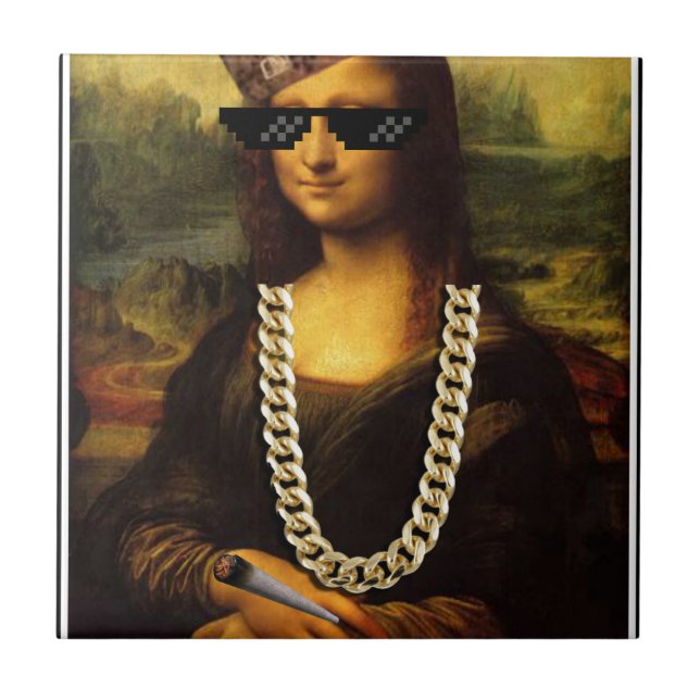 Mona Lisa Thug Life Art Life (Frente)