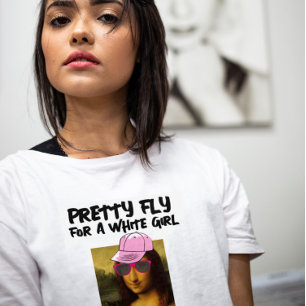 MONA LISA VOA POR UMA GAROTA BRANCA, CAMISAS E HOO