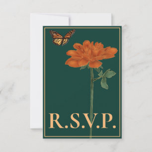 Monararca Borboleta Dailiah Forest Green QRC RSVP