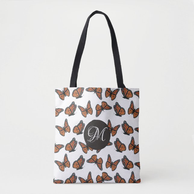 Monarca Borboletas Tote Bag (Frente)