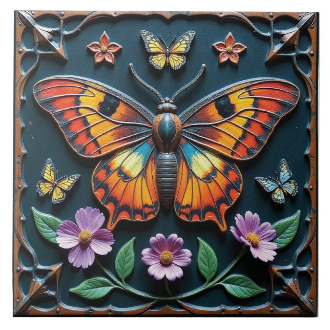 Monarca Colorida (Frente)