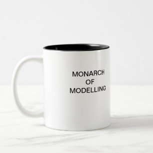 MONARCA de MODELAR a caneca de café