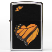 Monarch Butterfly Wings Heart