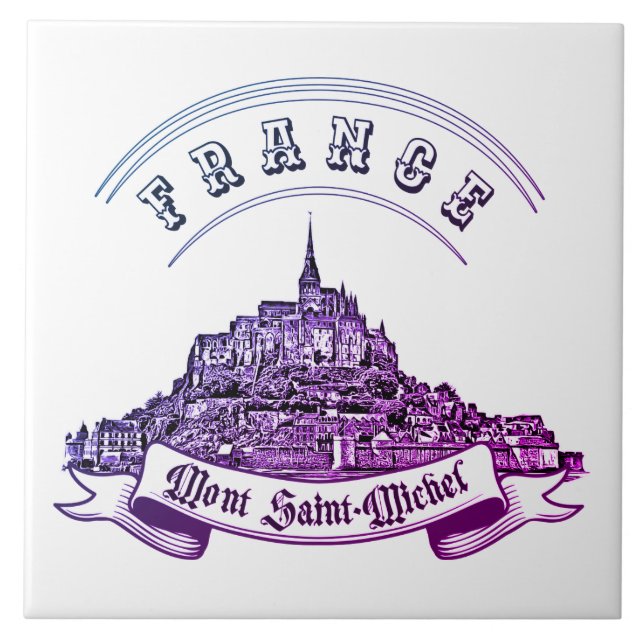 Monastério medieval Santo Michel. França. (Frente)