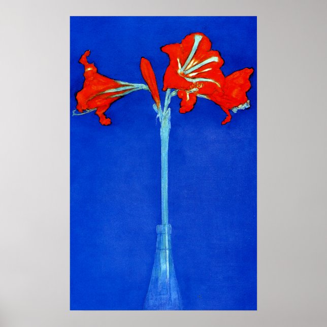 Mondrian Amaryllis Poster (Frente)