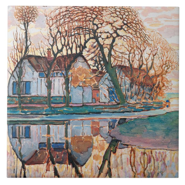 Mondrian - Fazenda perto de Duivendrecht, (Frente)