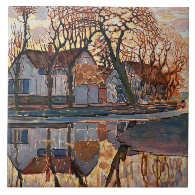 Mondrian - Fazenda perto de Duivendrecht (Frente)