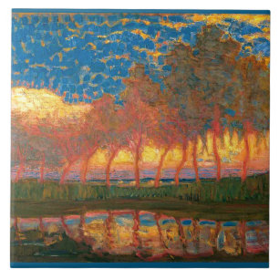 Mondrian - Fila de Onze Poplars