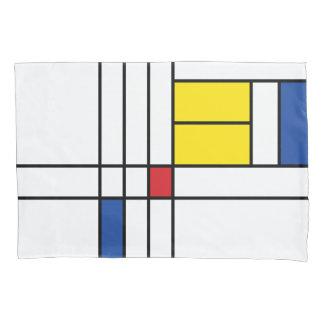 Mondrian II Design de Arte Moderna Minimalista De