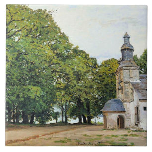 Monet - A obra de arte A Capela Notre-Dame,