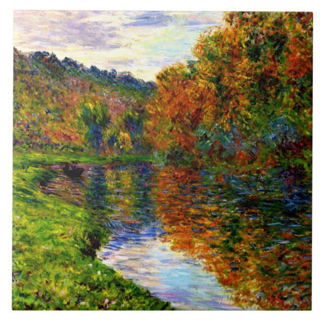 Monet - Braço do Jeufosse, Autumn, (Frente)