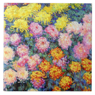 Monet - Cama de Chrysanthemum
