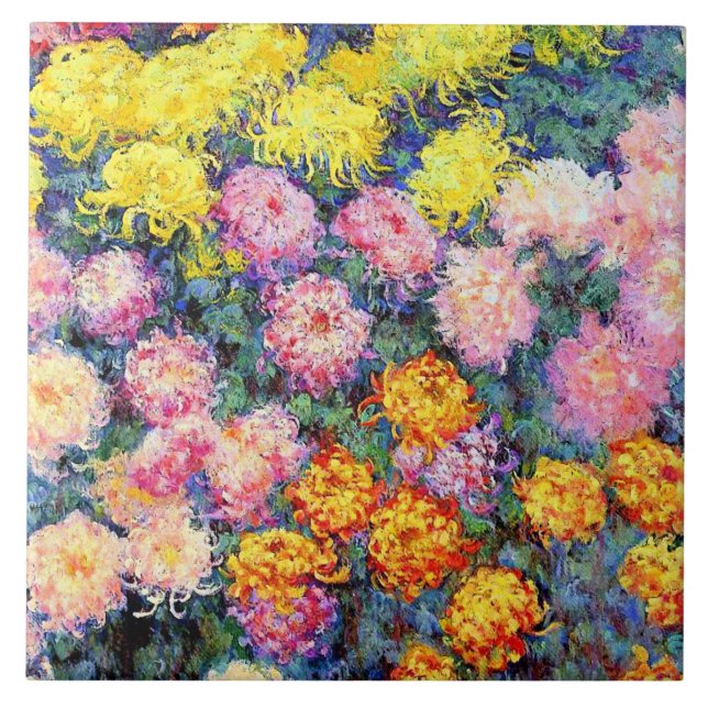 Monet - Cama de Chrysanthemum (Frente)