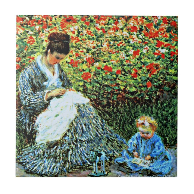Monet - Camille Monet e Child (Frente)