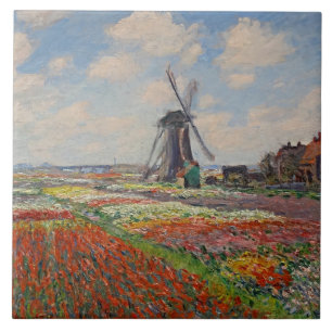 Monet - Campos de Tulipas na Holanda
