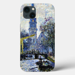 Monet - Canal em Amesterdã,