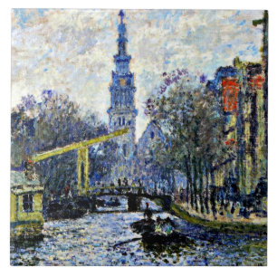 Monet: Canal em Amsterdã