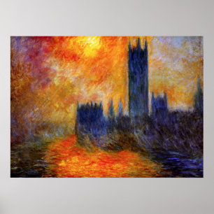 Monet House e Sunset Poster