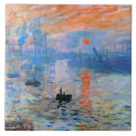 Monet - Impressão, nascer do Sol<br><div class="desc">Impressão,  Sunrise,  famosa pintura de Claude Monet</div>
