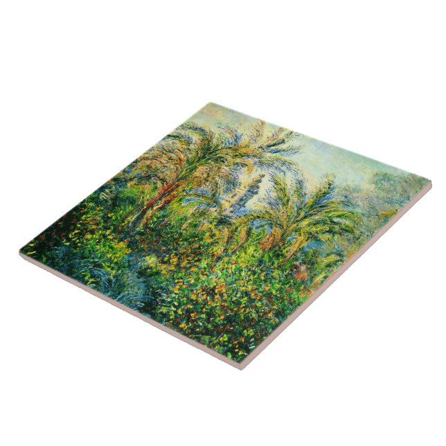 Monet: Jardim em Bordighera, Impressão da Manhã, (Lateral)