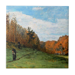 Monet, Lenhadores na Floresta de Fontainebleau,