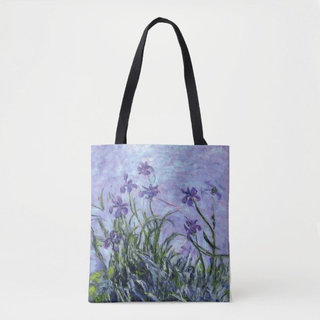 Monet Lilac Irrita Tote Bag (Frente)