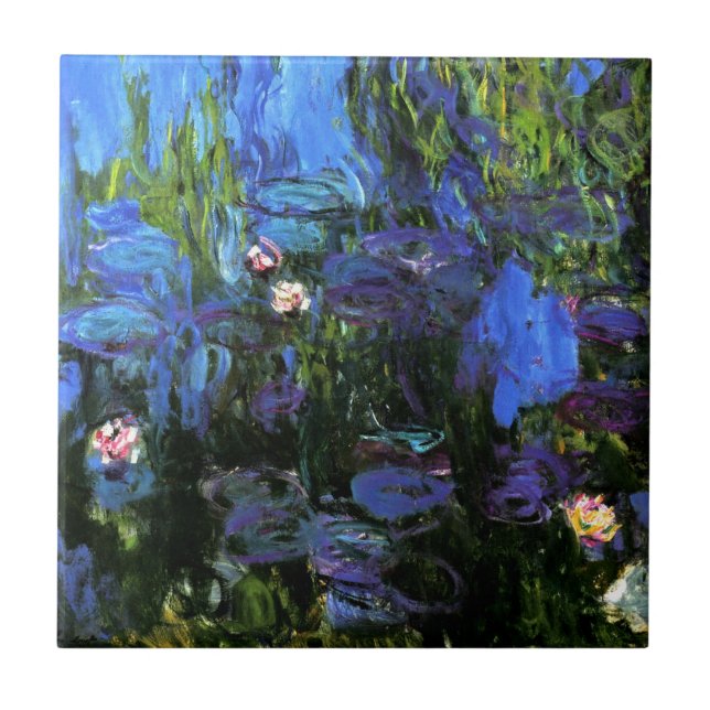 Monet: Lírios-Água, índigo azul (Frente)