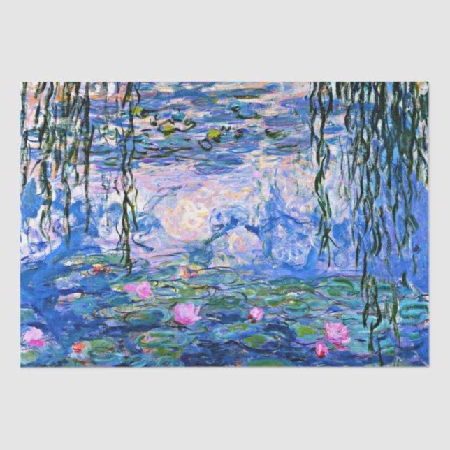 Monet, Lírios De Água, 1919, Papel De Embalagem (Frente )
