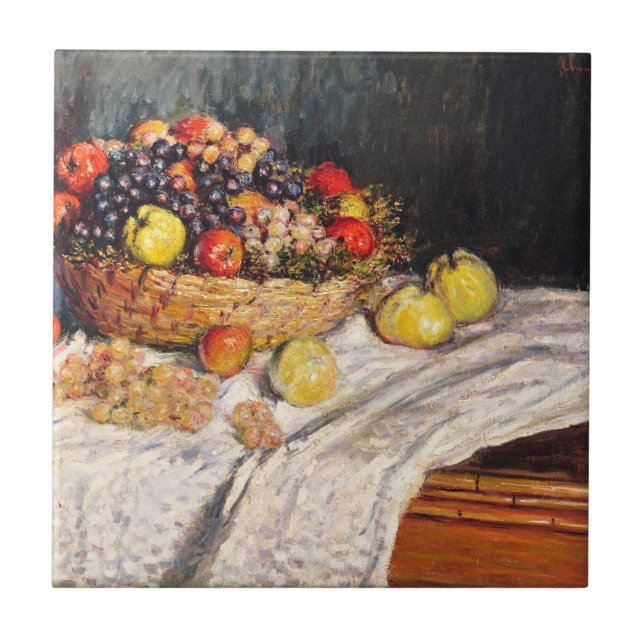 Monet - Maçãs e Uvas, (Frente)