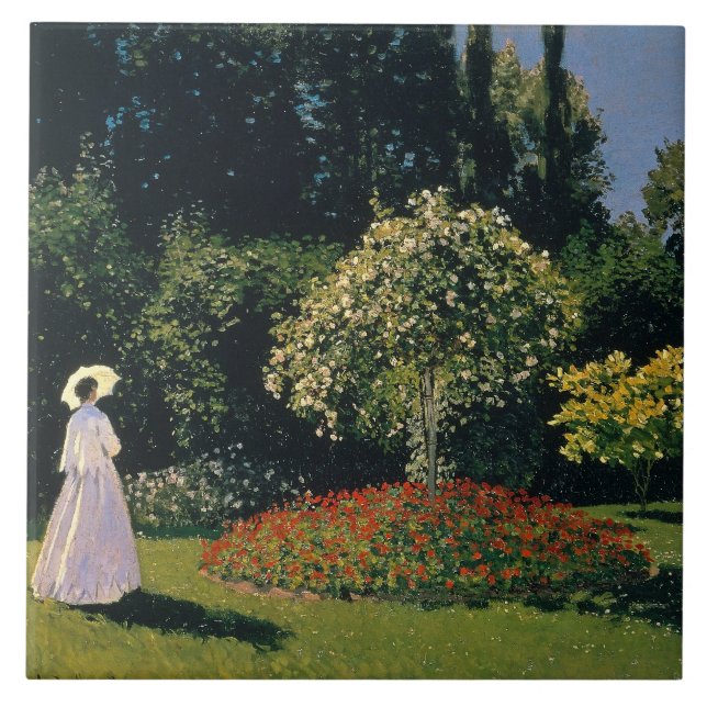 Monet: Mulher em um Jardim (Frente)