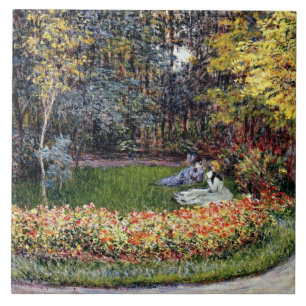 Monet - No Jardim, famosa pintura