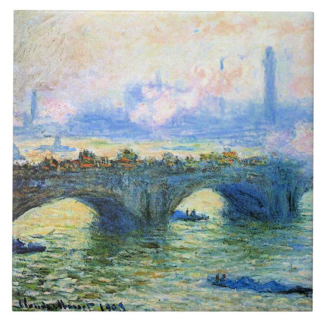 Monet - Ponte de Waterloo, Londres, (Frente)