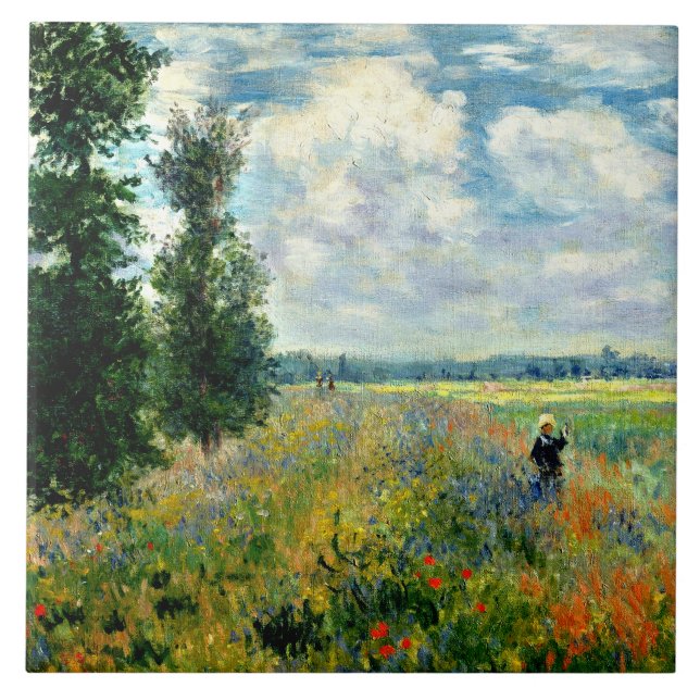 Monet - Poppy Field, Argenteuil (Frente)