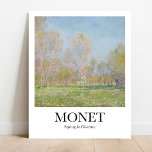 Monet Primavera em Giverny Art Impressão<br><div class="desc">Impressão de arte Pastel Monet de Primavera em Giverny - poster de paisagens moles para amantes de jardins e decoração domiciliar inspirada na natureza. Ideal para decoração de quarto, salas inspiradas na natureza, leitura de anzóis ou estética de cottagecore, esta reprodução de qualidade de museu evoca renovação, alegria e gentil...</div>