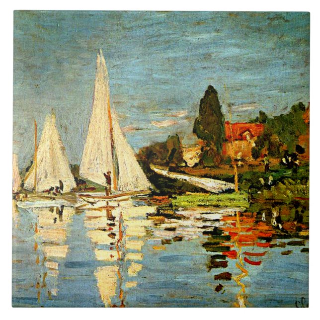 Monet - Regatta na Argentina, (Frente)