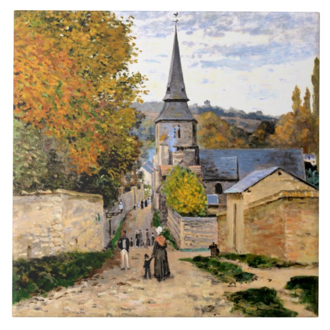 Monet - Rua em Santo-Adresse (Frente)