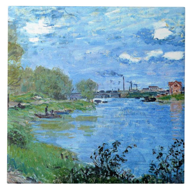 Monet - The Banks of the Seine at la Grand Jatte, (Frente)
