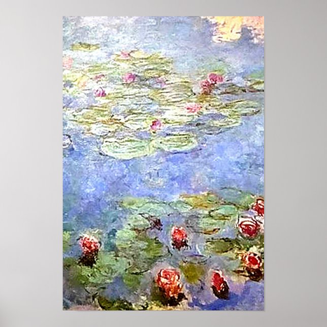Monet Water Lillies Poster (Frente)