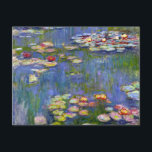 Monet Water Lily 1916 Convites<br><div class="desc">Monet Water Lily convites para 1916. Pintura a óleo na canvas desde 1916. O impressionista francês Claude Monet continua famoso e amado pelas pinturas de lírio-d'água que ele criou em seu lago de jardim em Giverny. Esta pintura específica de lírio-d'água é de 1916 e revela a mudança de Monet para...</div>