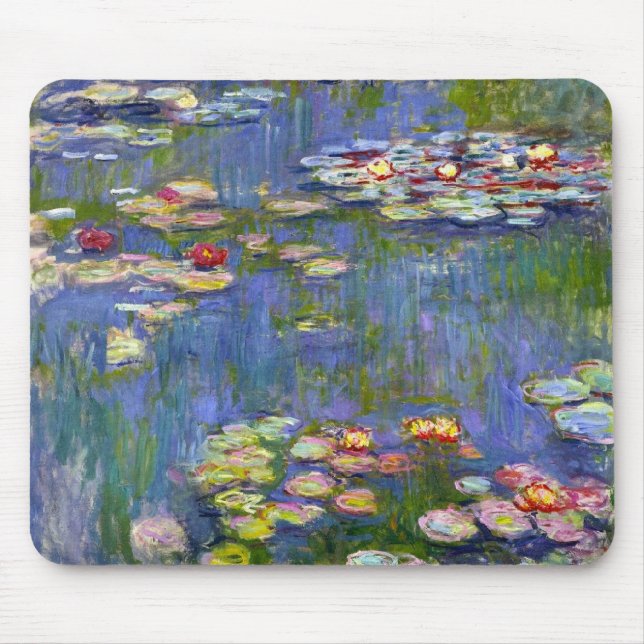 Monet Water Lily 1916 Mouse Pad (Frente)