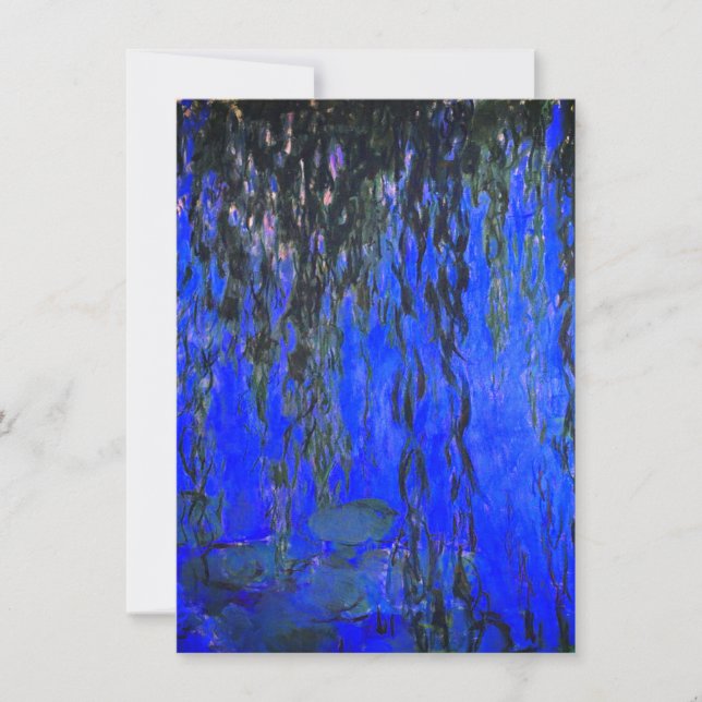 Monet Water Lily Card (Frente)