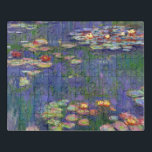Monet Water Lily - Pintura de plataforma<br><div class="desc">Monet Water Lily - Esta pintura clássica de Monet foi pintada por Claude Monet em 1916. Faz parte da sua famosa coleção de lírios aquáticos onde ele pinta em seu jardim em Giverney,  França. Uma pintura de obra-prima.</div>
