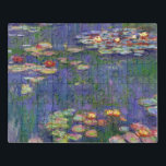 Monet Water Lily - Pintura de plataforma<br><div class="desc">Monet Water Lily - Esta pintura clássica de Monet foi pintada por Claude Monet em 1916. Faz parte da sua famosa coleção de lírios aquáticos onde ele pinta em seu jardim em Giverney, França. Uma pintura de obra-prima.</div>