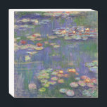 Monet Water Lily - Pintura de plataforma<br><div class="desc">Monet Water Lily - Esta pintura clássica de Monet foi pintada por Claude Monet em 1916. Faz parte da sua famosa coleção de lírios aquáticos onde ele pinta em seu jardim em Giverney,  França. Uma pintura de obra-prima.</div>