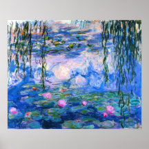 Monet Water Lily Poster