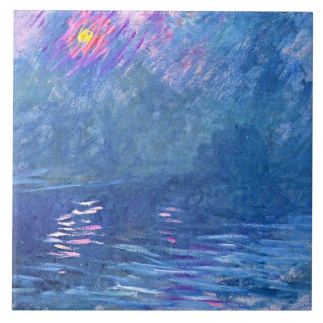 Monet - Water Loo Bridge, famosa pintura, (Frente)